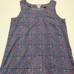 J crew open back tank